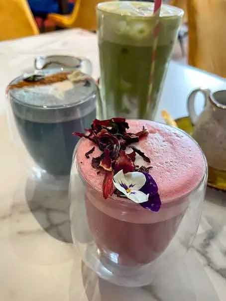 Ada’s Cafe and Bistro Cold Drinks in Glasgow.