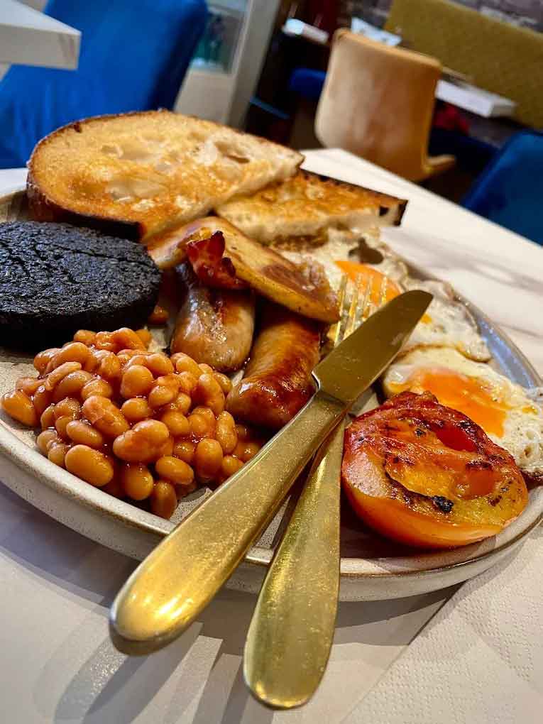 Ada’s Cafe Bistro Glasgow dessert