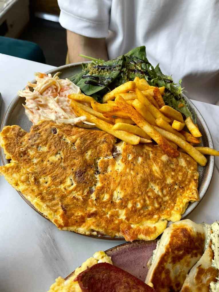 Ada’s Cafe Bistro Glasgow waffles